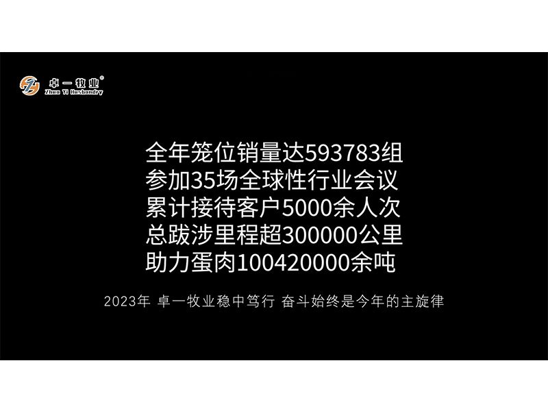 卓一牧業(yè) | 年歲開啟，共赴新程